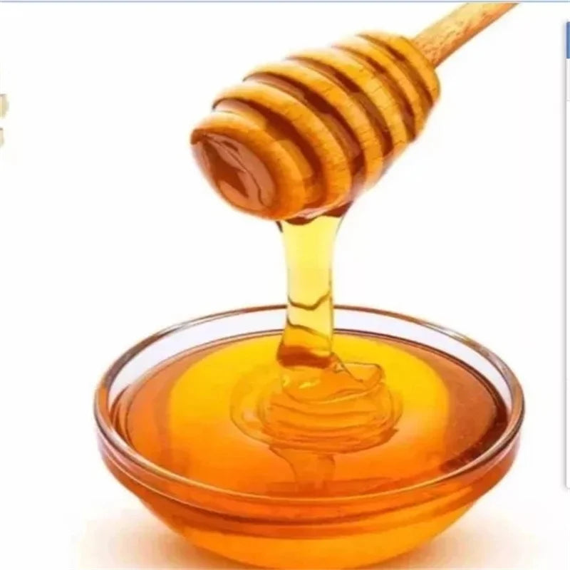 10/50/100pcs Practical Honey Mixing Stick Jar Spoon Long Handle Wood Honey Stir Bar Supplies Coffee Milk Tea Kitchen Tool 70%