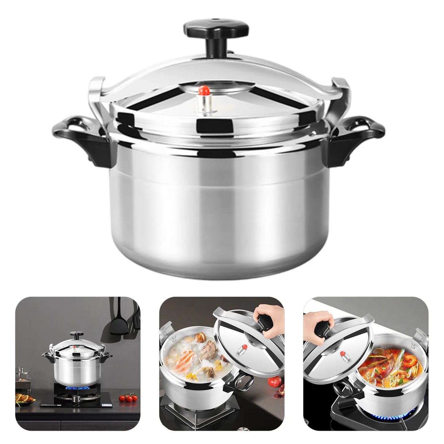 3L 3.17 Quart Mini Pressure Cooker Pressure Canner Steaming