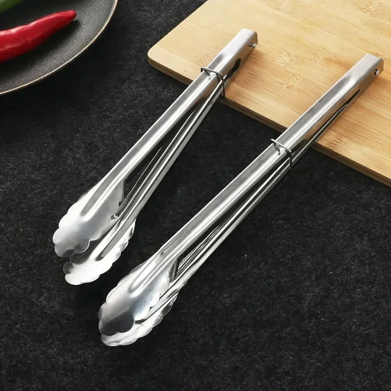 Kitchens Accessories Household Products Kitchen Utensils Bbq Assesories Buffet Bread Stainless Steel Food Tongs Cooking Tools