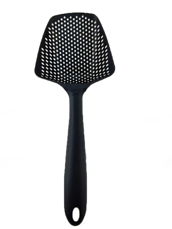 Kitchen Spoon Filter Cooking Shovel Strainer Scoop Plastic Spoon Plastic Strainer Scoop Colander Leaking Shovel Accessories