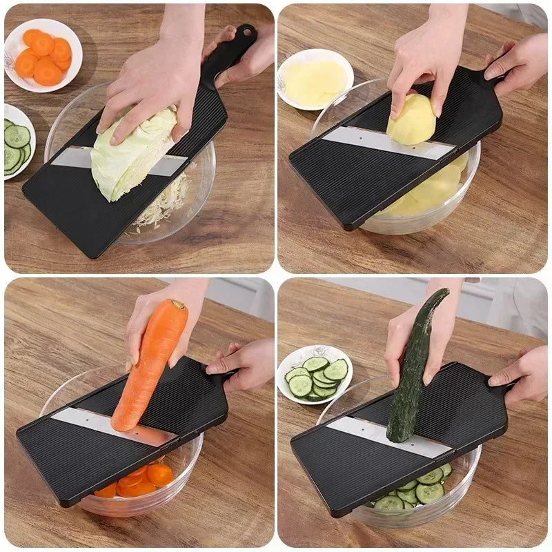 Vegetables Cutter Stainless Steel Cabbage Shredder Manual Chopper Potato Cucumber Carrot Slicer Grater Slicer Kitchen Gadgets